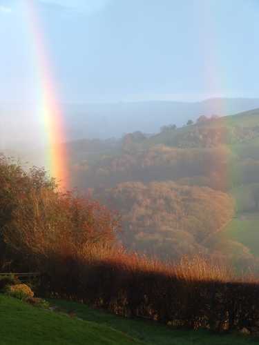twin rainbows