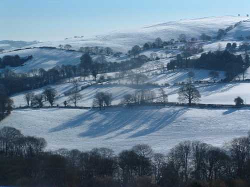 view in snow
